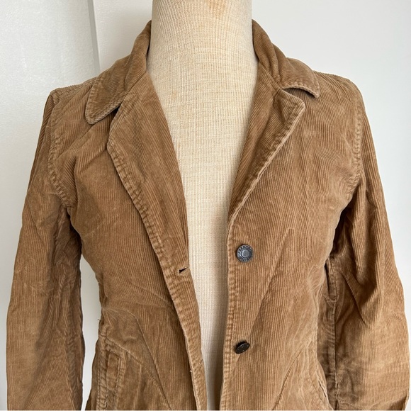 Abercrombie & Fitch Womens Corduroy Blazer - Picture 2 of 11